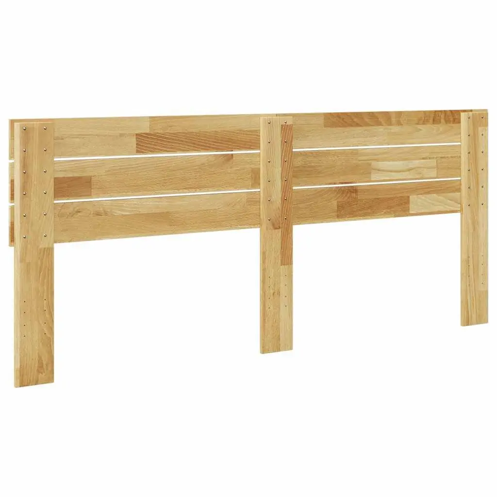 200 cm Solid Wood Oak Headboard for Beds