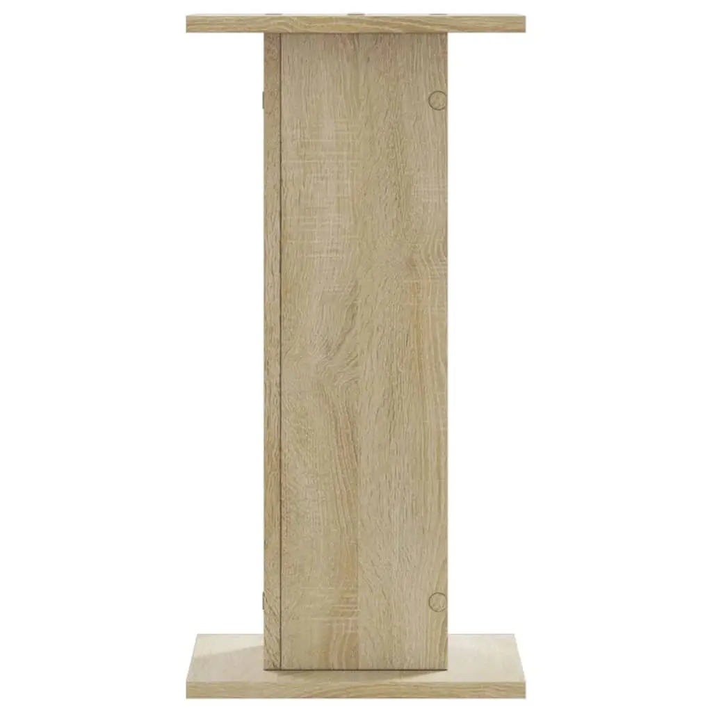 Speaker Stands 2 pcs 30x30x60 cm Brown