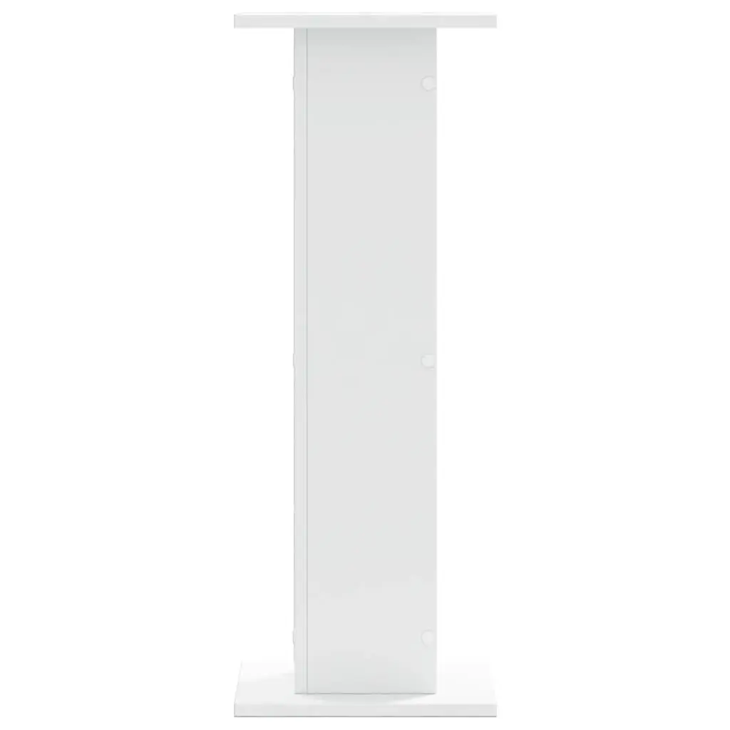 Engineered Wood Speaker Stands 2 pcs White