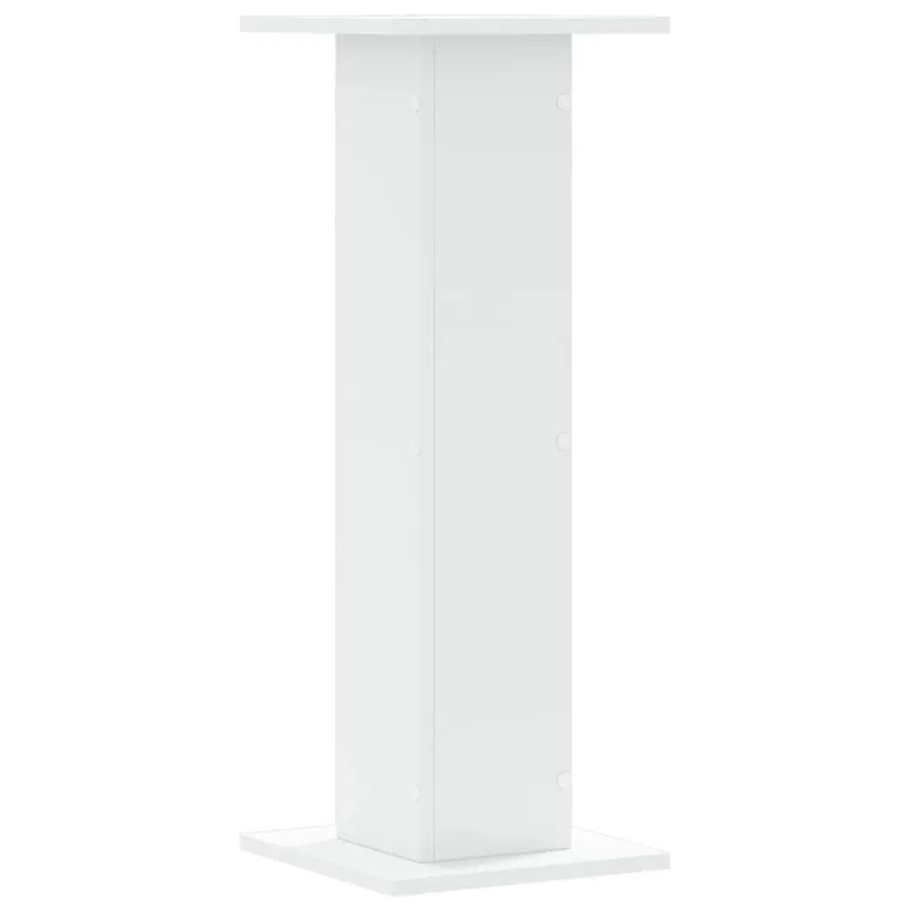 Engineered Wood Speaker Stands 2 pcs White