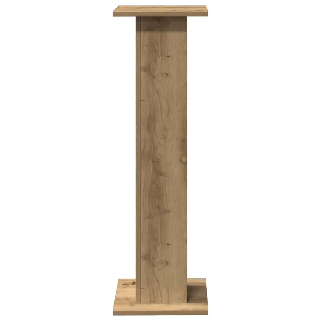 Speaker Stands Engineered Wood 30x30x95 cm Brown Pair