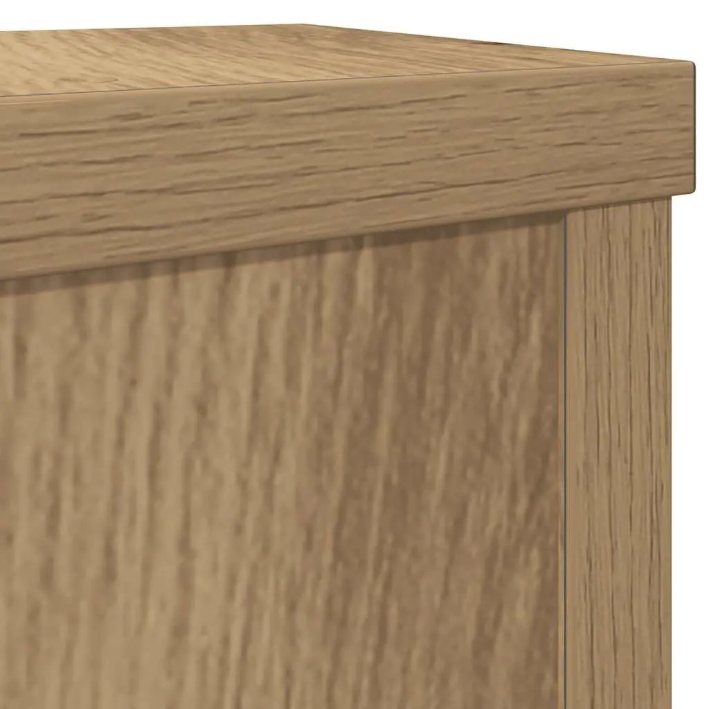 Plant Stands Engineered Wood 10x10x18 cm Brown 2 pcs