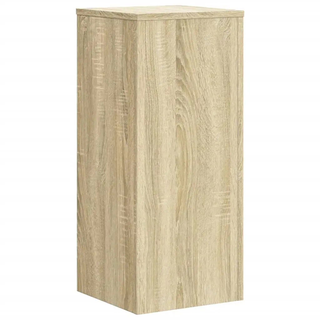 Brown Plant Stands in 2-Pack, Engineered Wood