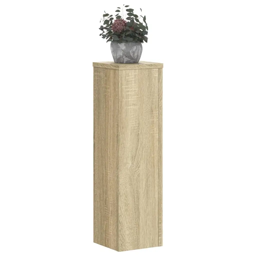 Sonoma Oak Plant Stands Set of 2