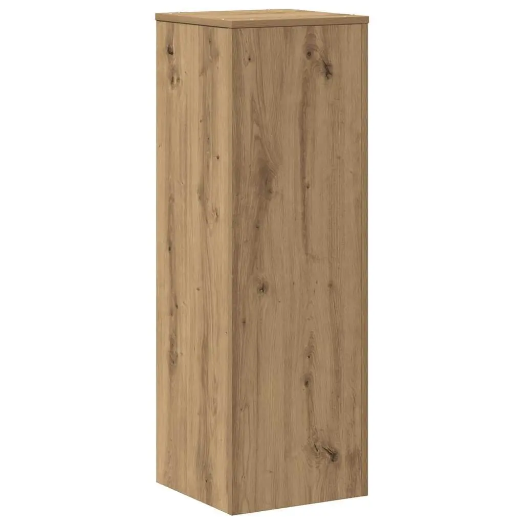 Brown Engineered Wood Plant Stand 33x33x100cm