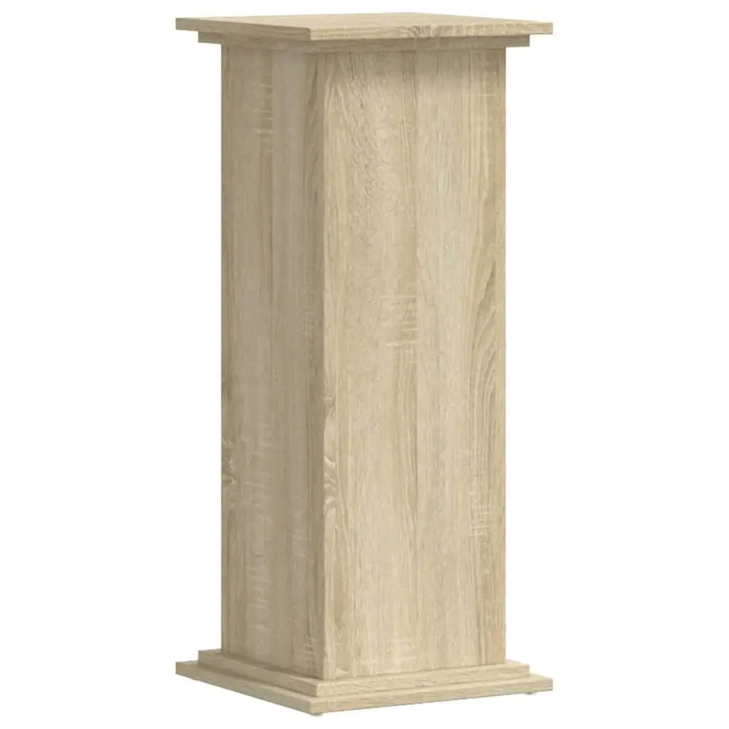 Brown Engineered Wood Plant Stand for Decor