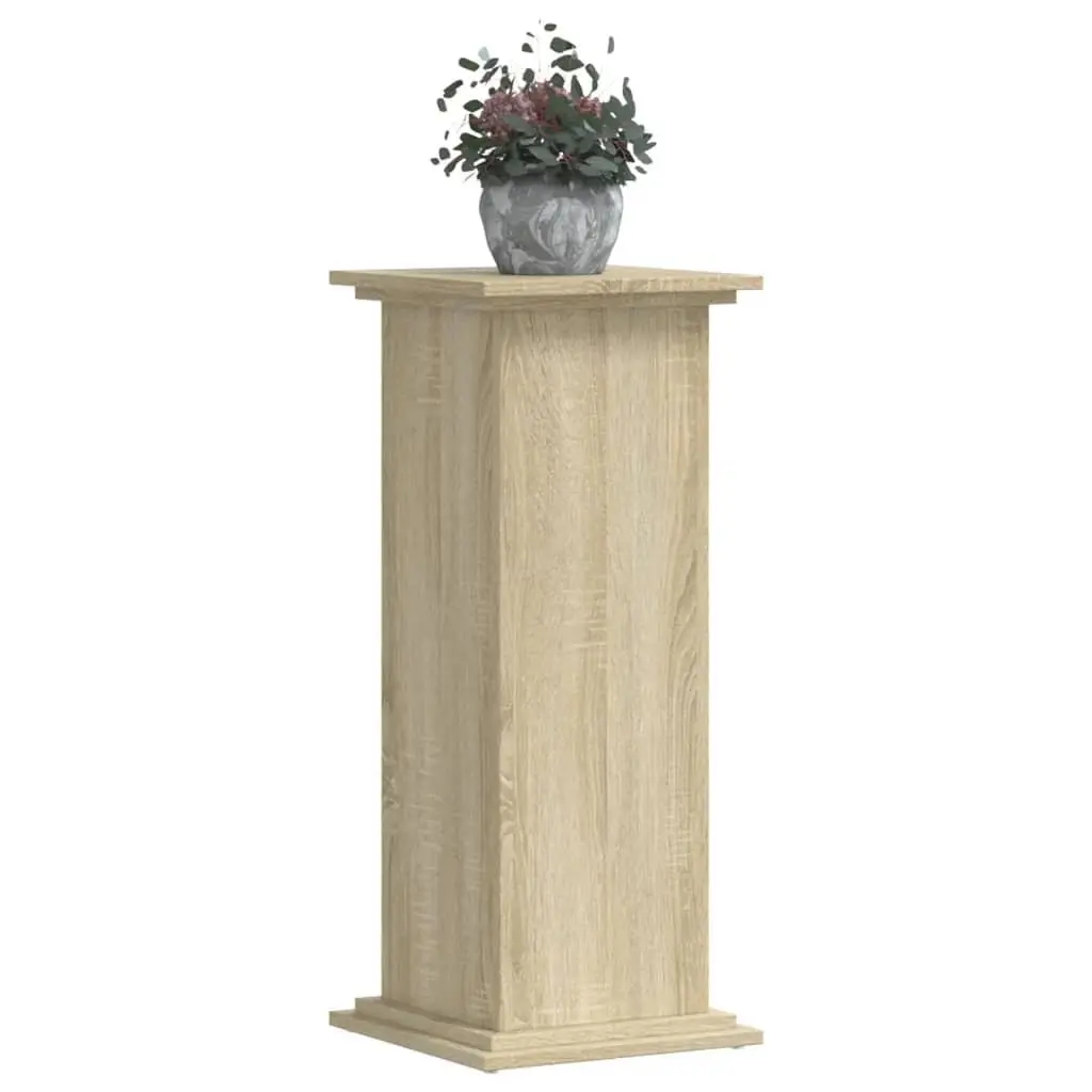 Brown Engineered Wood Plant Stand for Decor