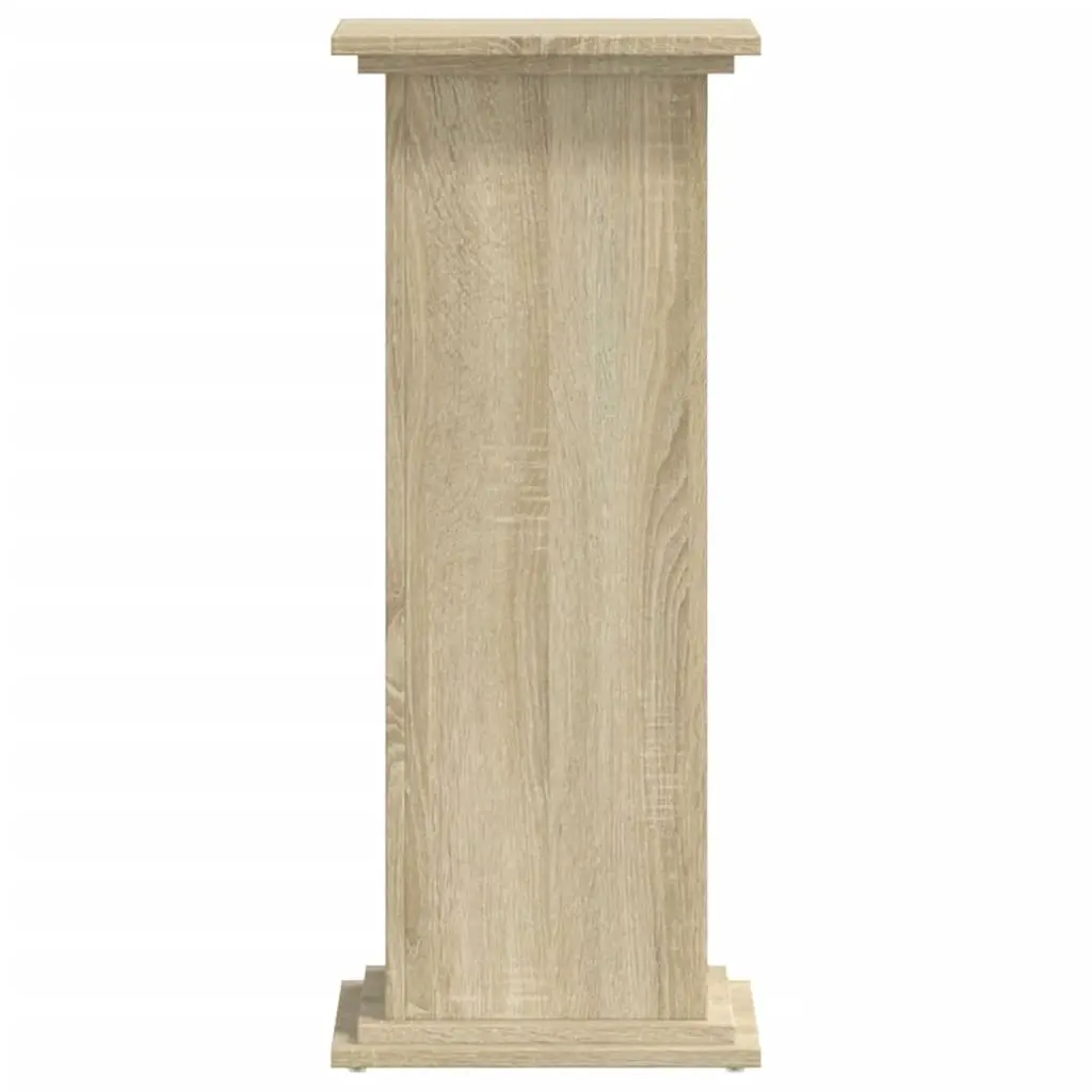 Brown Engineered Wood Plant Stand for Decor