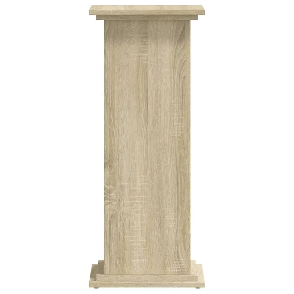 Brown Engineered Wood Plant Stand for Decor