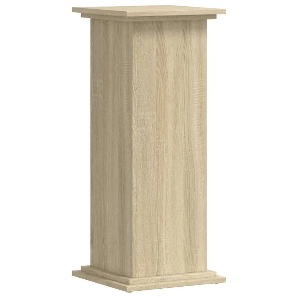 Brown Engineered Wood Plant Stand for Decor