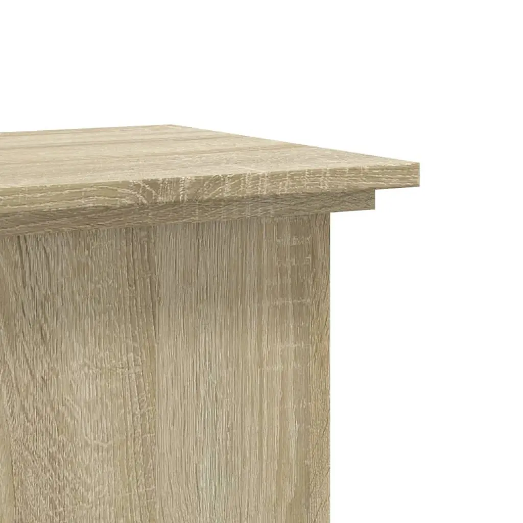 Brown Engineered Wood Plant Stand for Decor