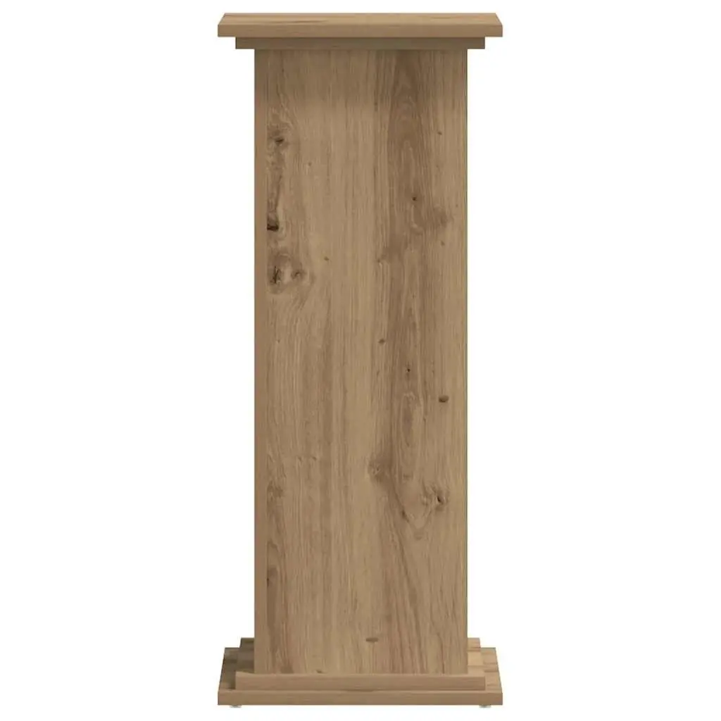 Tall Indoor Plant Stand Brown Engineered Wood 80cm x 33cm x 33cm Display for Flower Pots