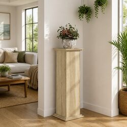Sonoma Oak Plant Stand 33x33x100 cm Engineered Wood