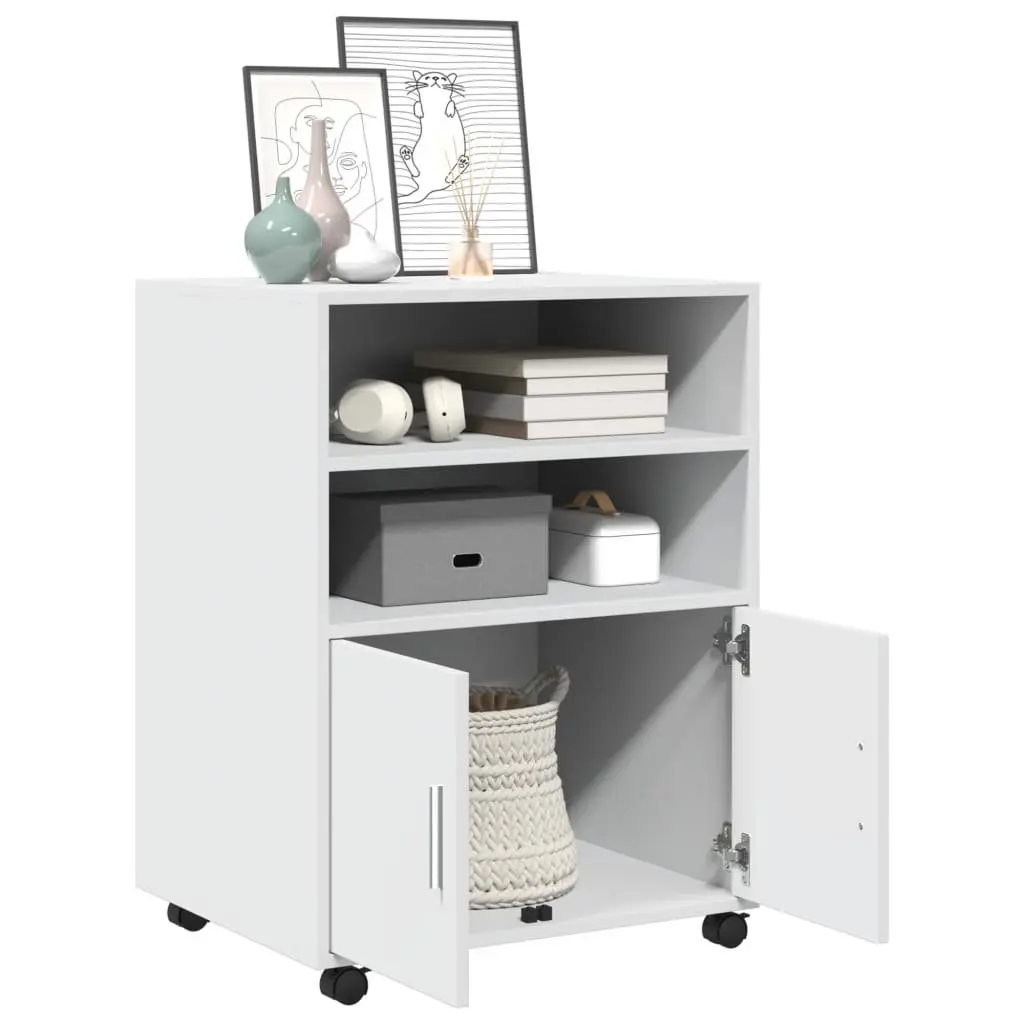 Rolling Cabinet for Home Office and More
