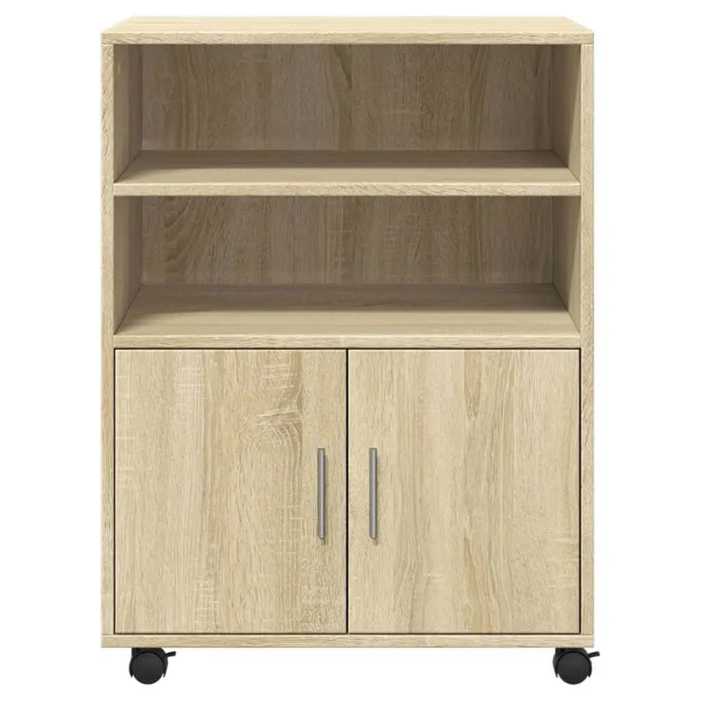 Rolling Cabinet with Enclosed Storage