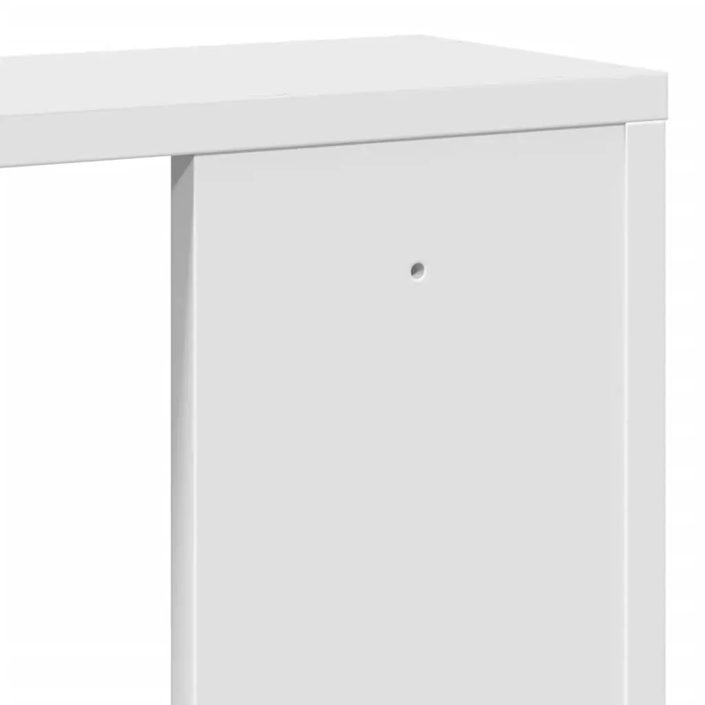 Wall Shelf Engineered Wood 100x15x70 cm White