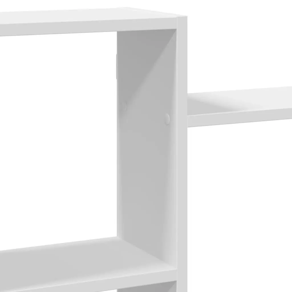 Engineered Wood Wall Shelf White 159x18x65 cm