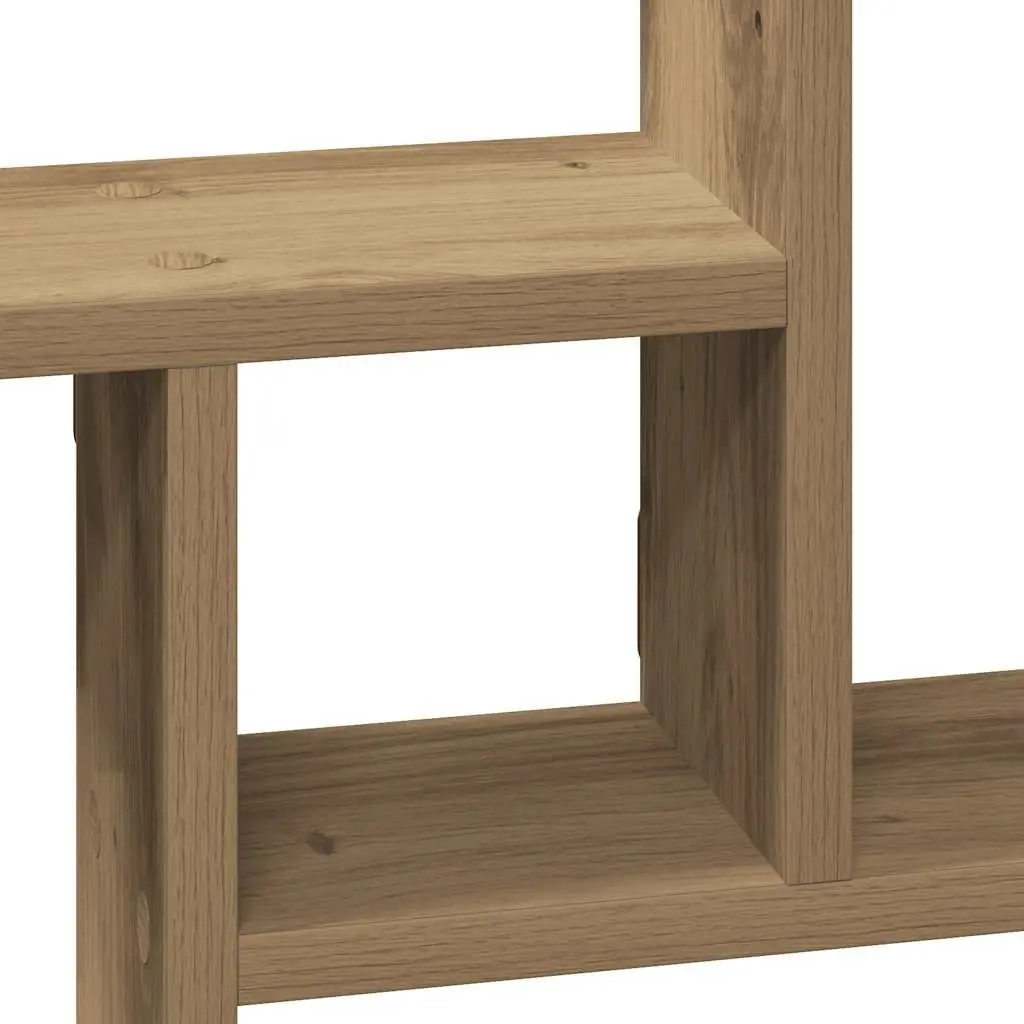 Brown Floating Wall Shelves for Organising