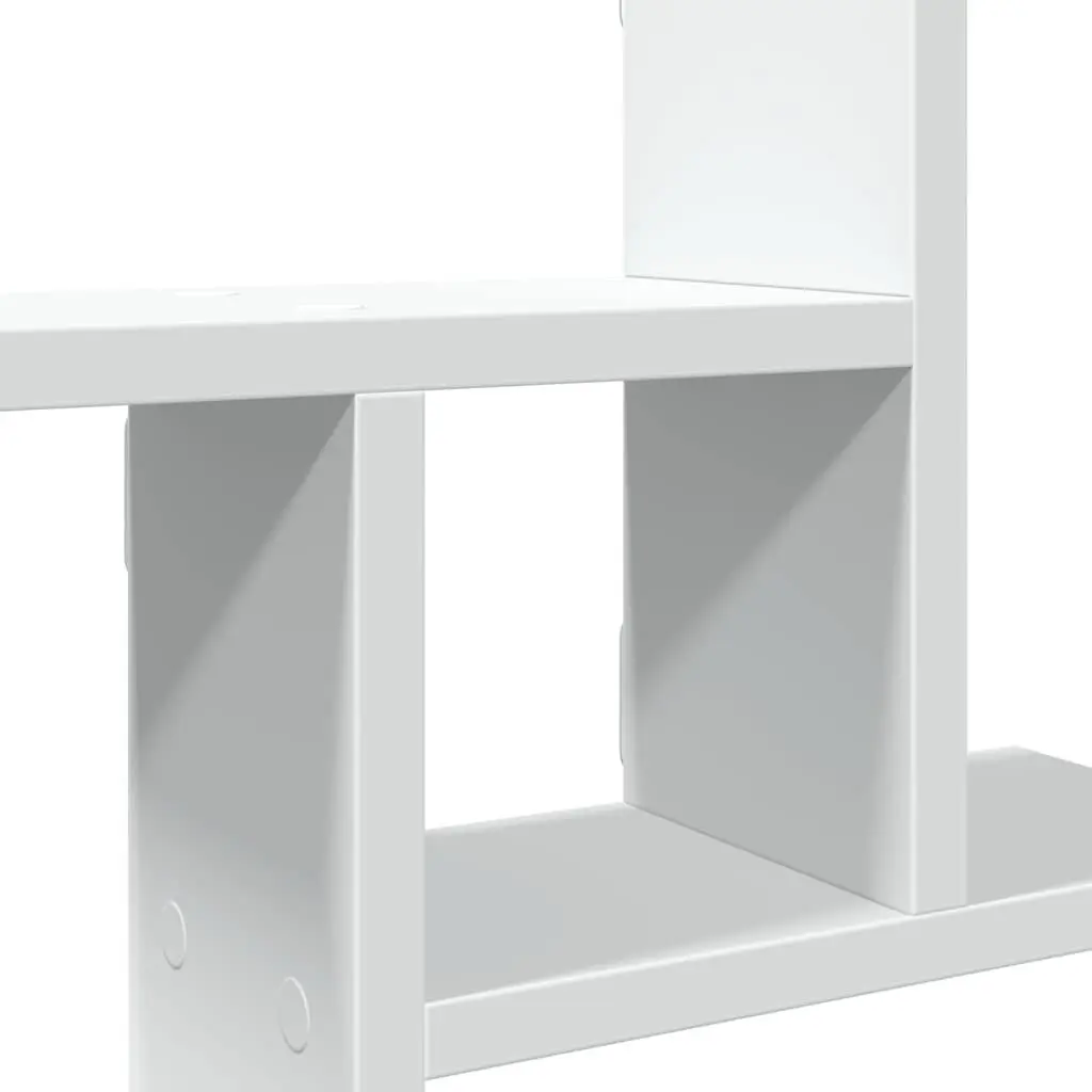 Floating Wall Shelves 2 pc White 50x12x50 cm for Display