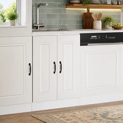 High-Quality White Sink Base Cabinet for Kitchen Storage