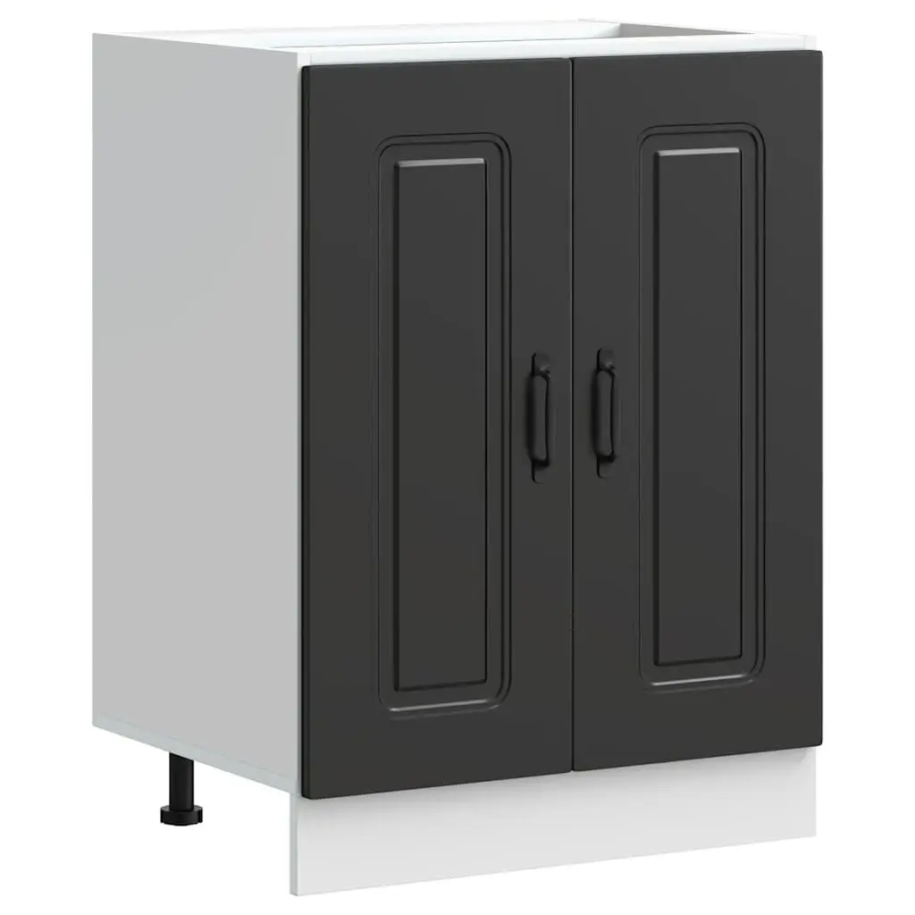 Engineered Wood Sink Base Cabinet for Kitchen Storage