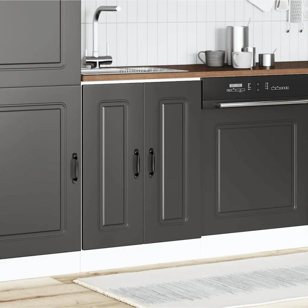 Engineered Wood Sink Base Cabinet for Kitchen Storage