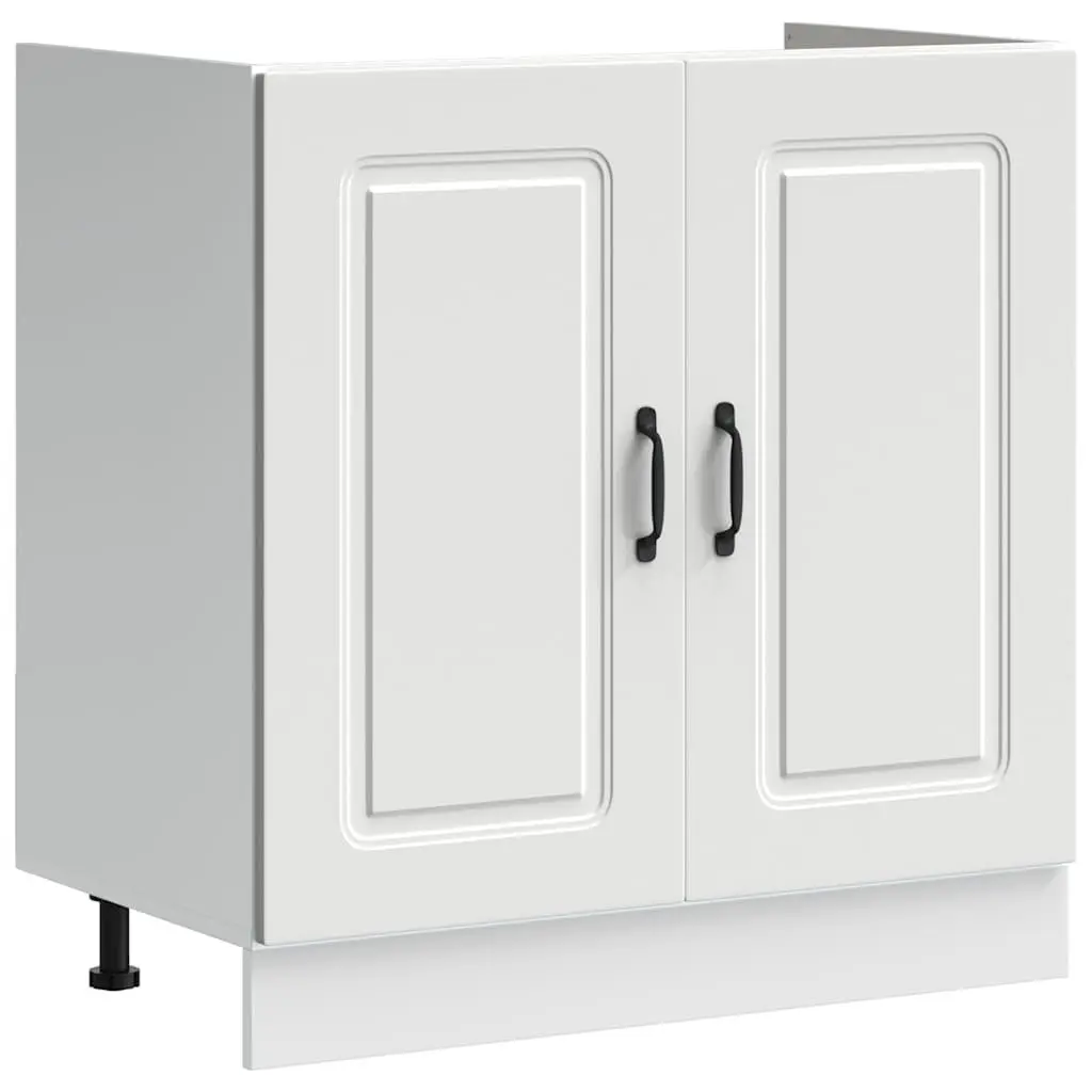 Engineered Wood Sink Base Cabinet for Kitchen Storage