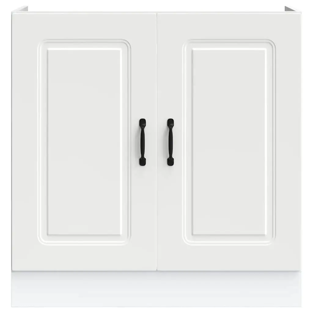 Engineered Wood Sink Base Cabinet for Kitchen Storage