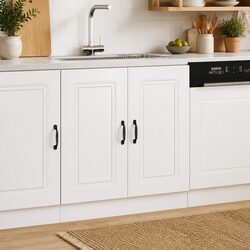 Engineered Wood Sink Base Cabinet for Kitchen Storage
