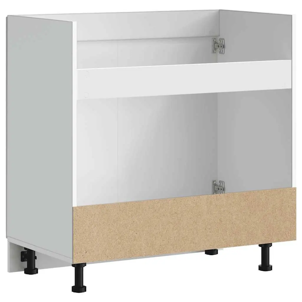 Engineered Wood Sink Base Cabinet for Kitchen Storage