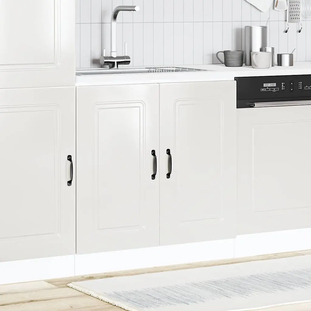 Engineered Wood Sink Base Cabinet for Kitchen Storage
