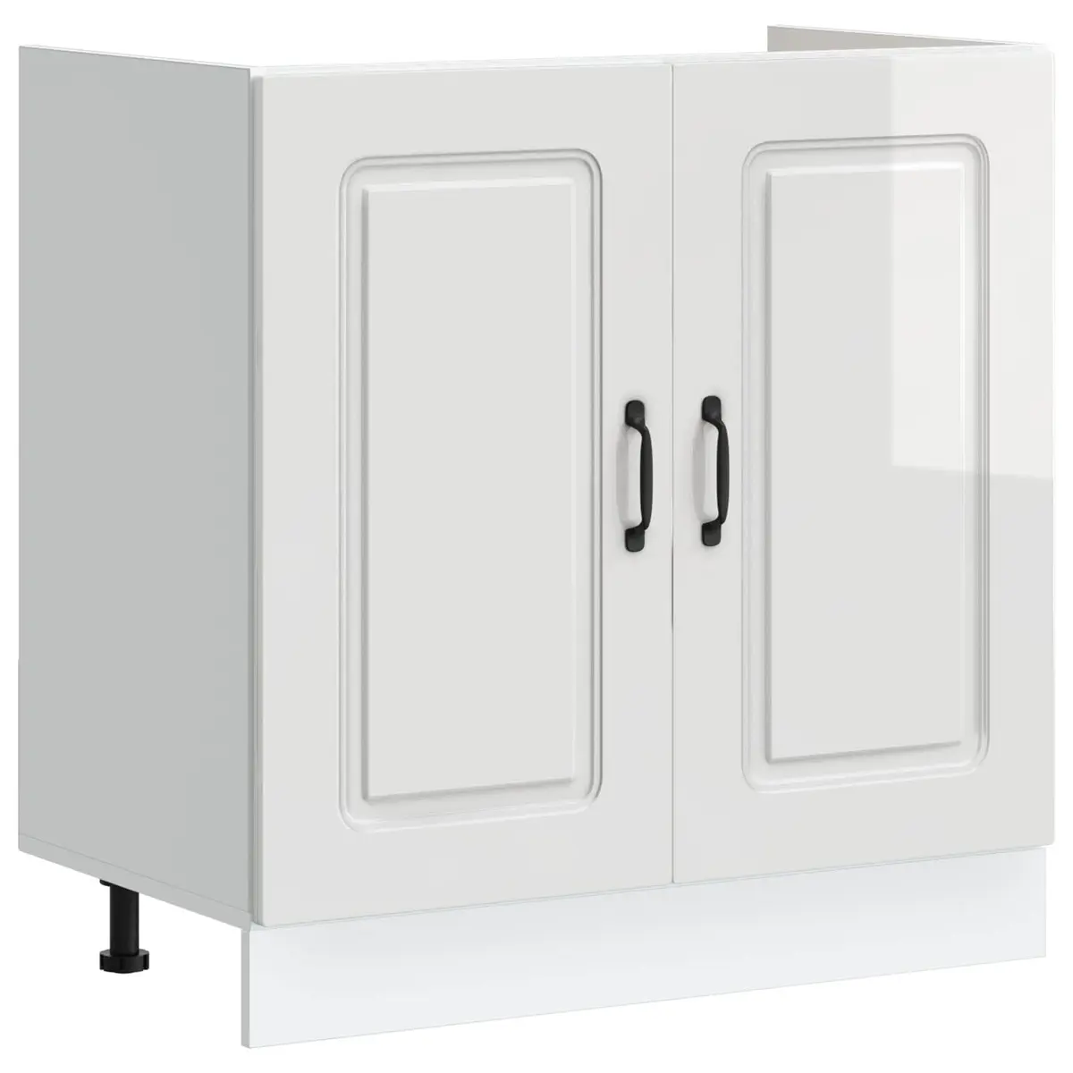 Engineered Wood Sink Base Cabinet for Kitchen Storage