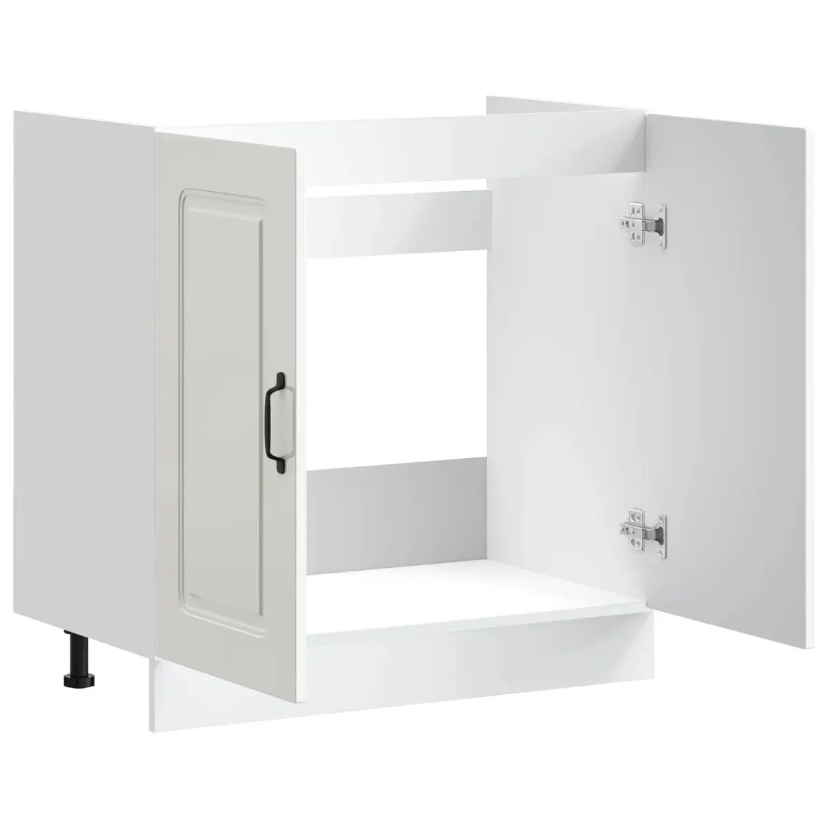 Engineered Wood Sink Base Cabinet for Kitchen Storage
