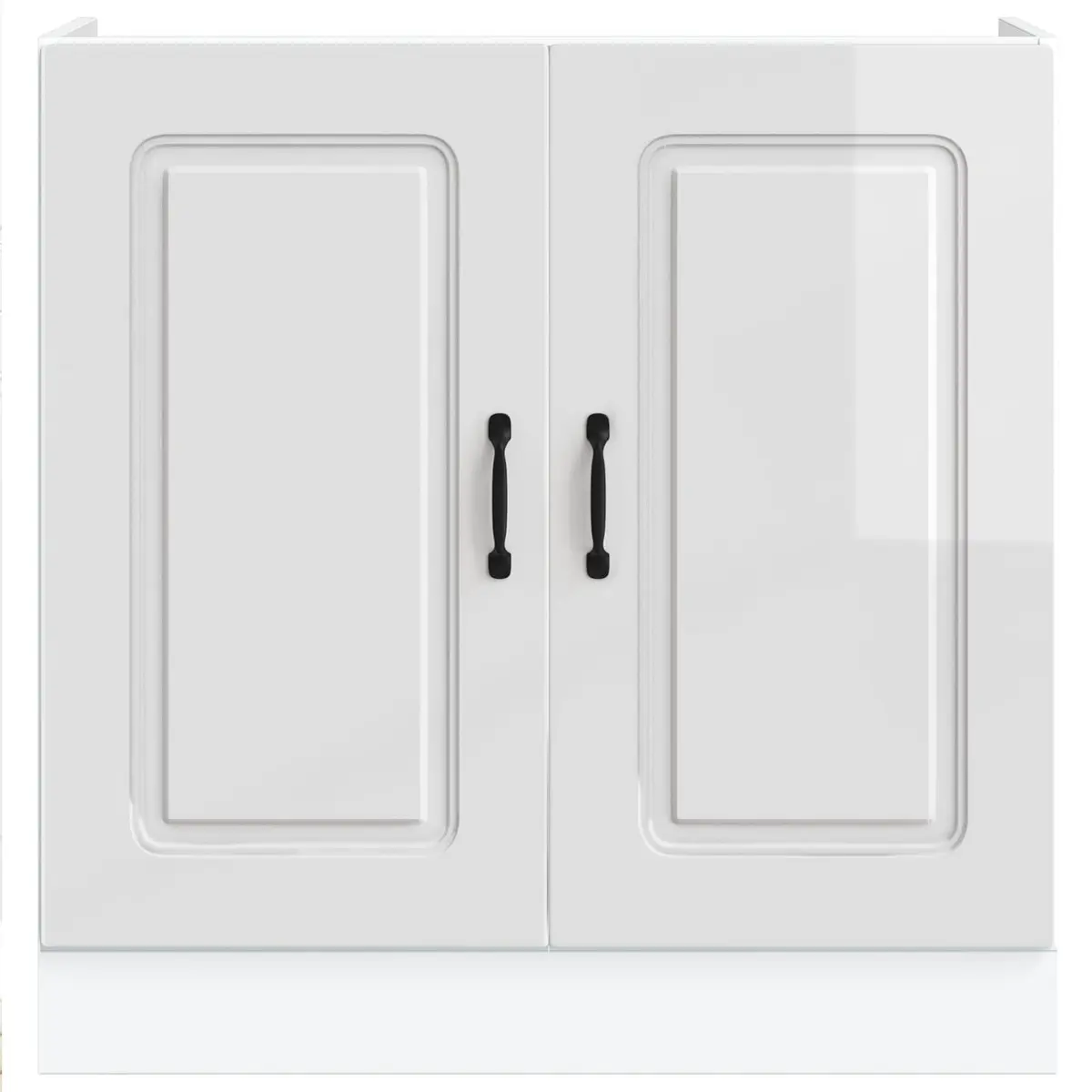Engineered Wood Sink Base Cabinet for Kitchen Storage