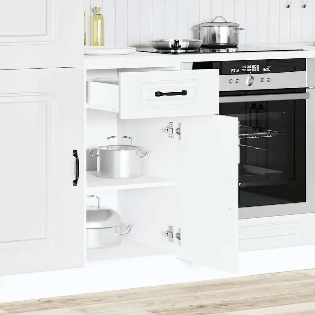White Kitchen Base Cabinet for Storage