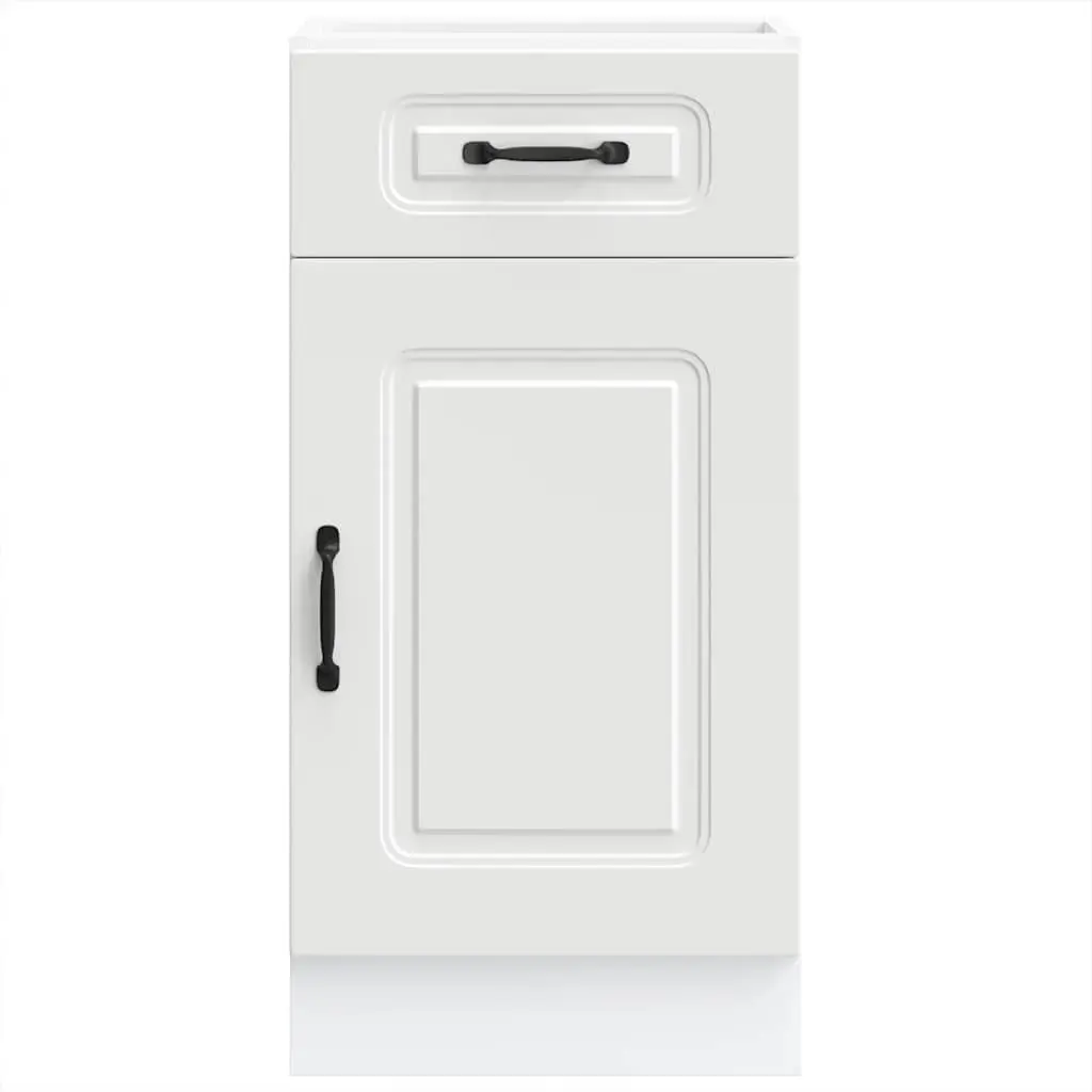 White Kitchen Base Cabinet for Storage