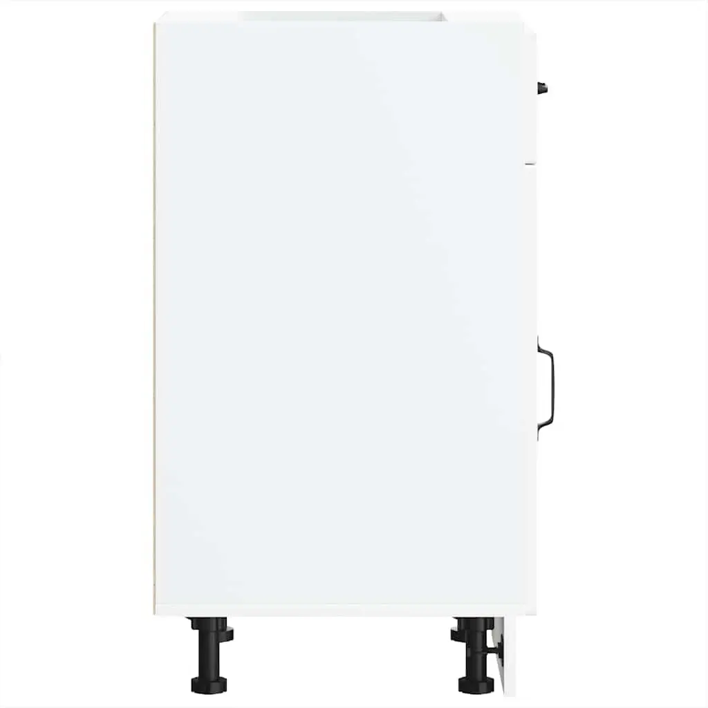 White Kitchen Base Cabinet for Storage