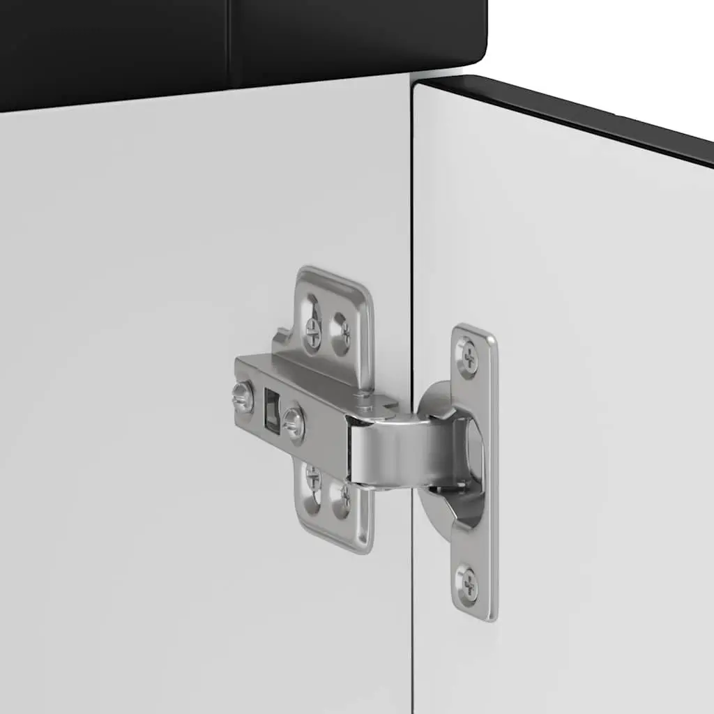 Black Engineered Wood Kitchen Base Cabinet