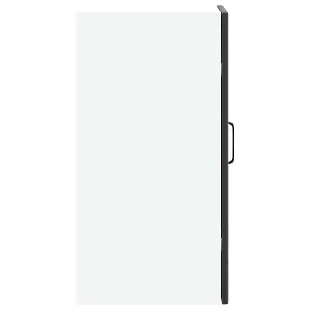 Black Engineered Wood Kitchen Wall Cabinet