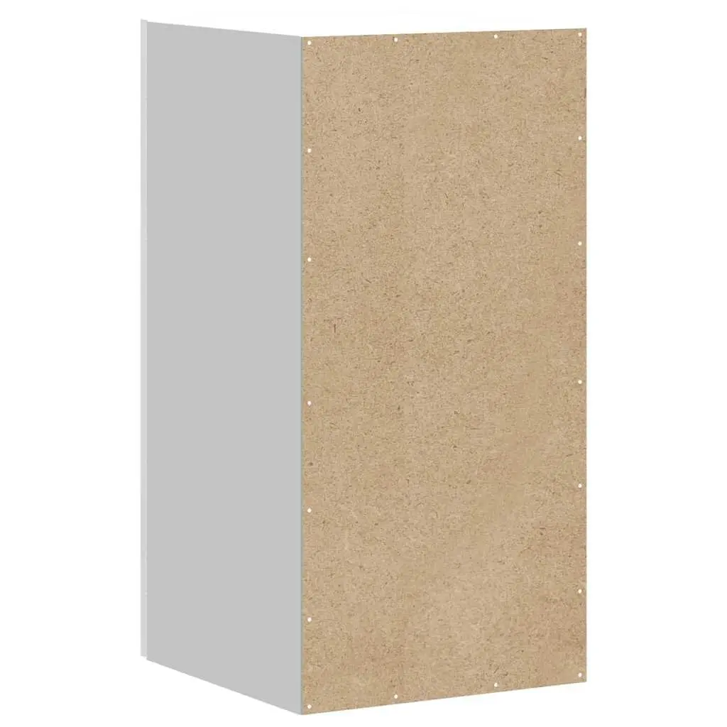 White High Gloss Storage Cupboard Door Engineered Wood Kitchen Wall Cabinet