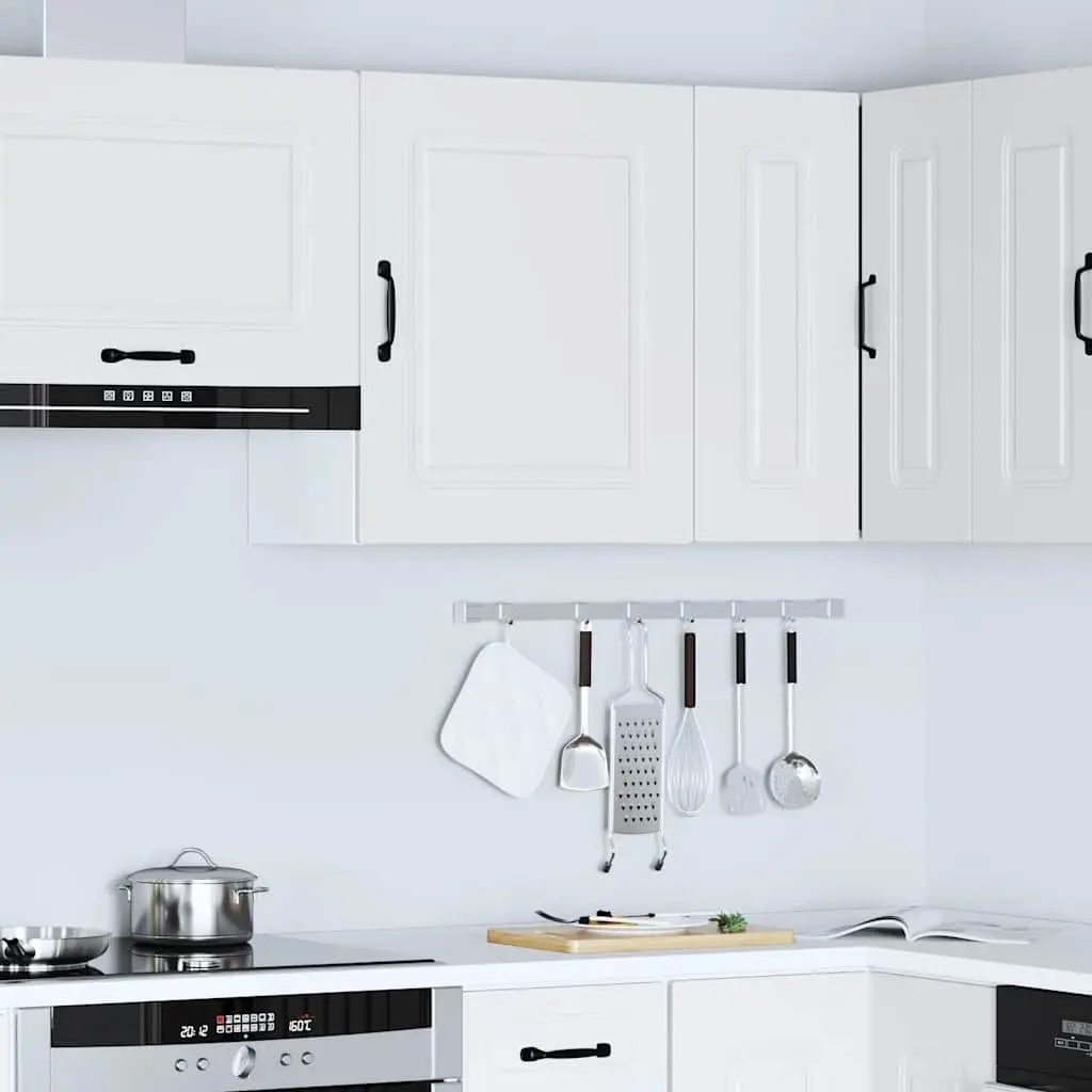 White Engineered Wood Kitchen Wall Cabinet