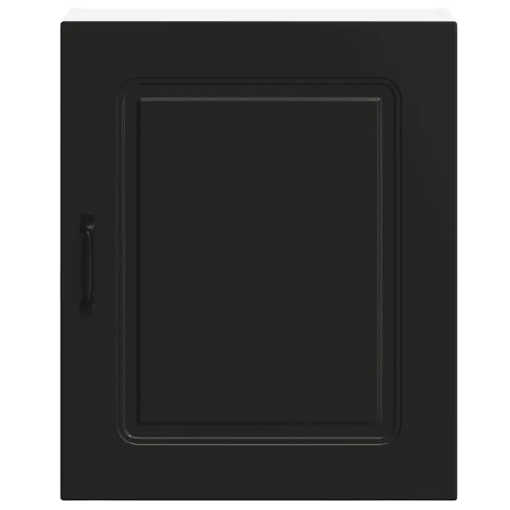 Black Engineered Wood Kitchen Wall Cabinet