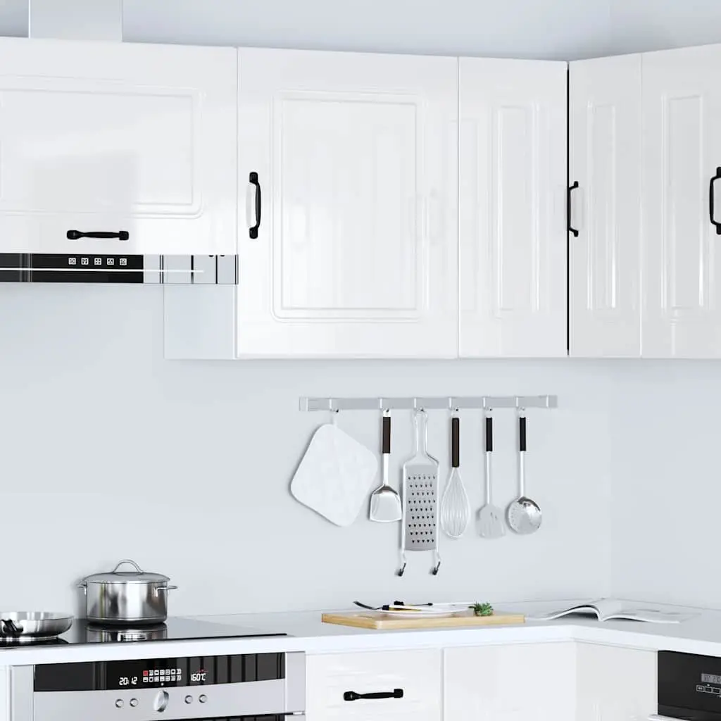 White Engineered Wood Kitchen Wall Cabinet