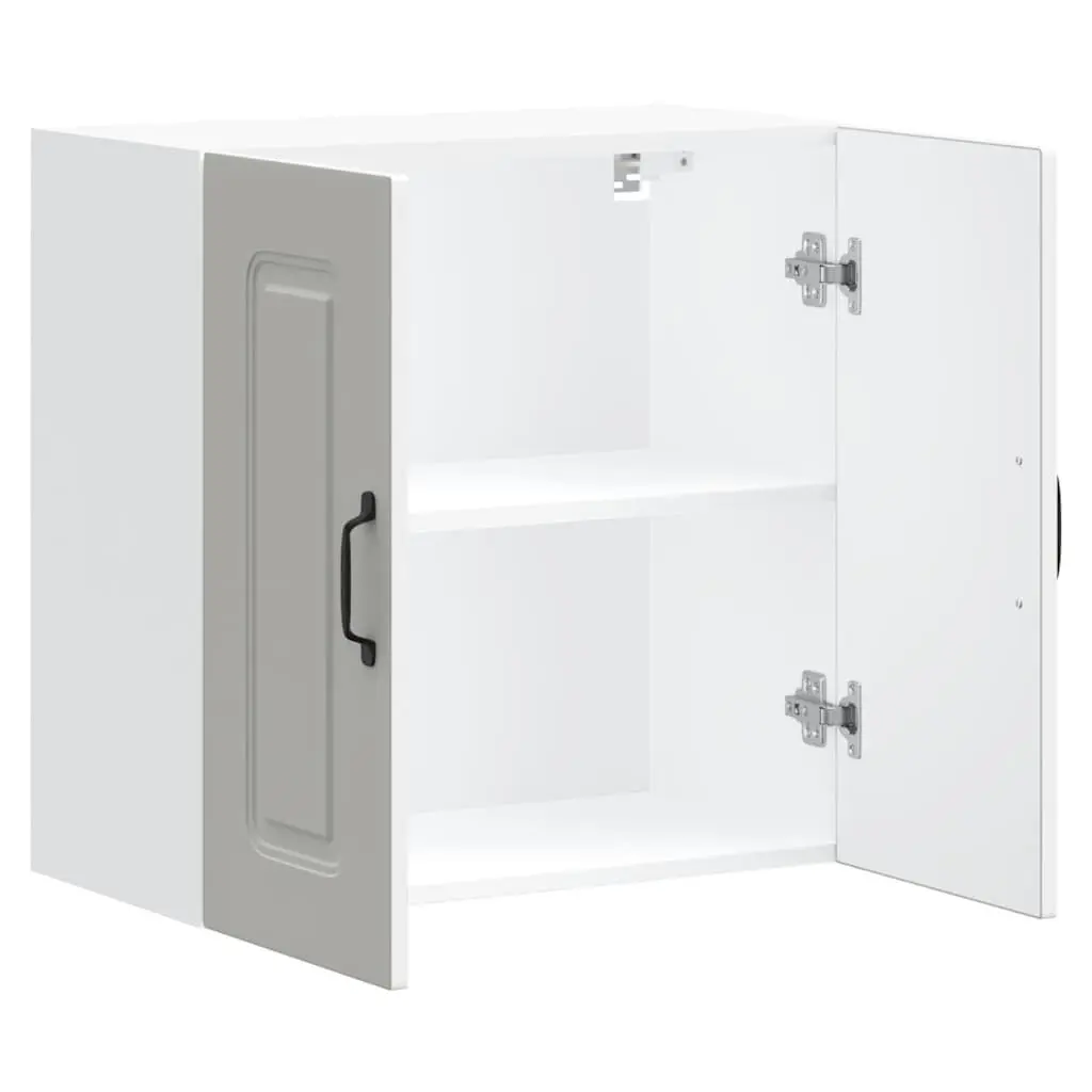White Engineered Wood Kitchen Wall Cabinet