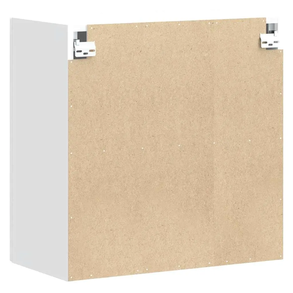White Engineered Wood Kitchen Wall Cabinet