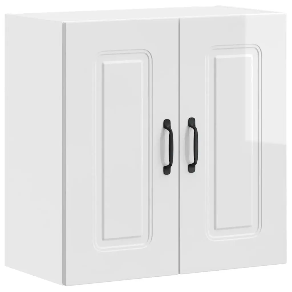 High Gloss White Kitchen Wall Cabinet for Optimal Storage