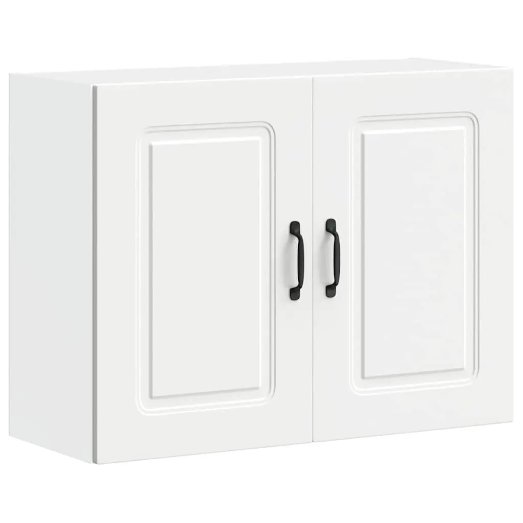 White Engineered Wood Kitchen Wall Cabinet