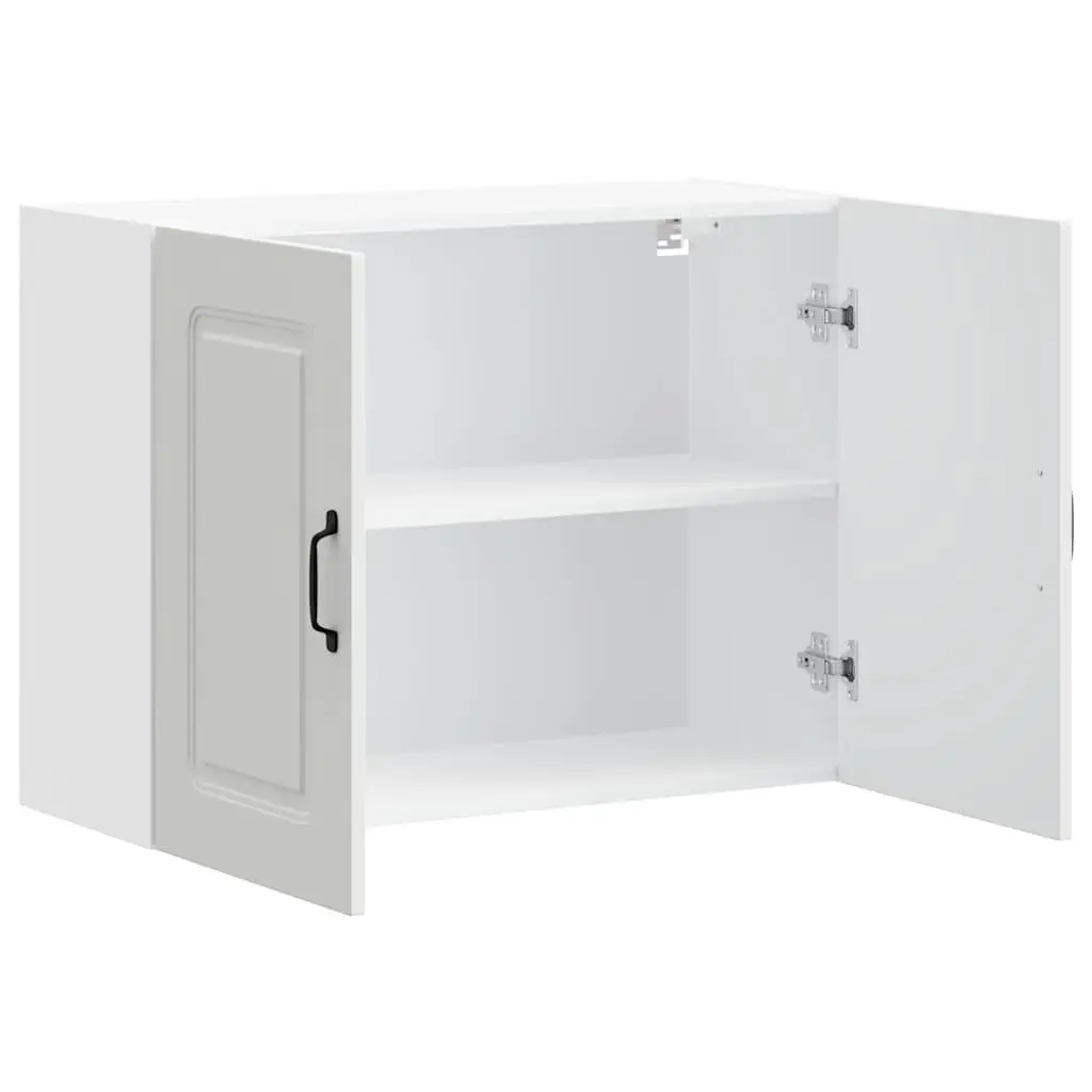 White Engineered Wood Kitchen Wall Cabinet