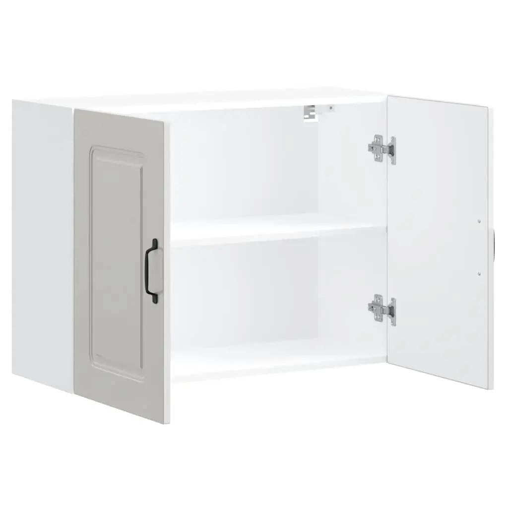 High Gloss White Wall Cabinet for Kitchen Storage