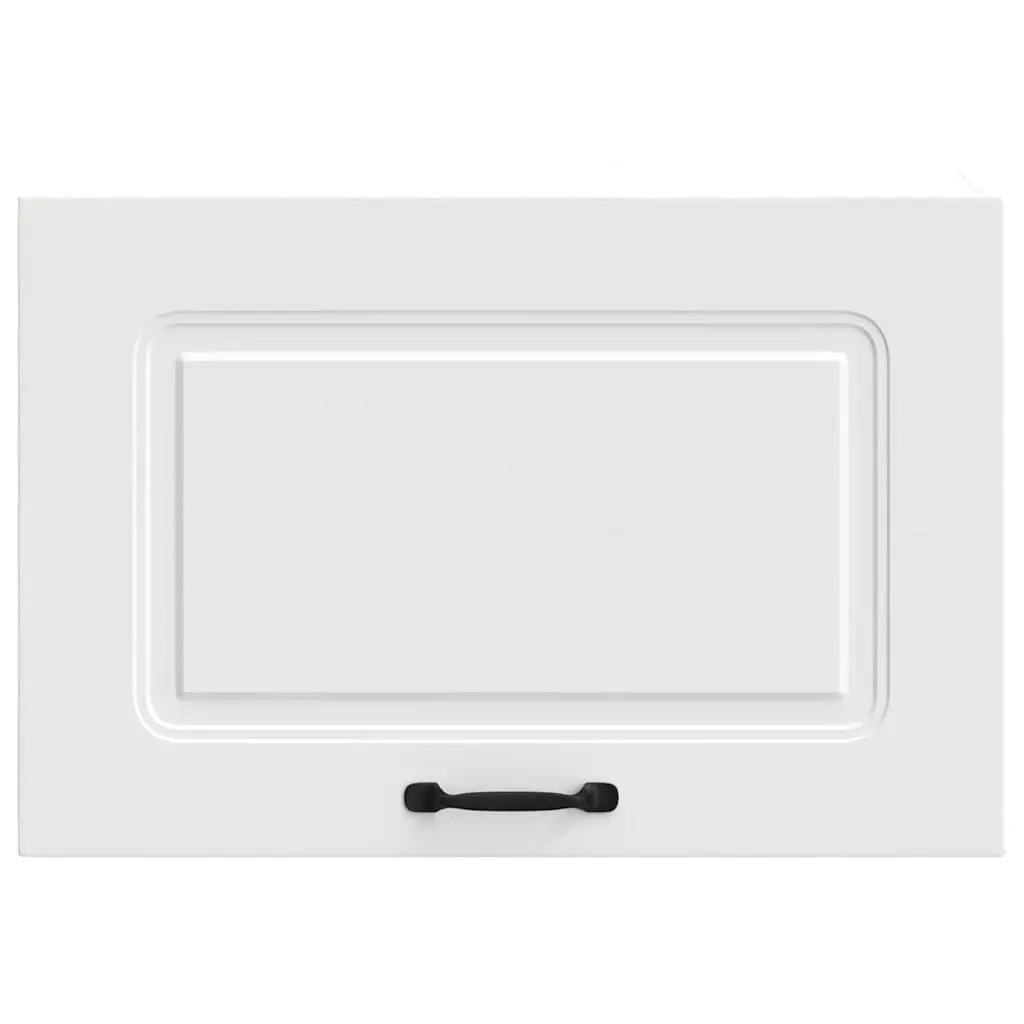 White Engineered Wood Wall Cabinet for Kitchen Storage